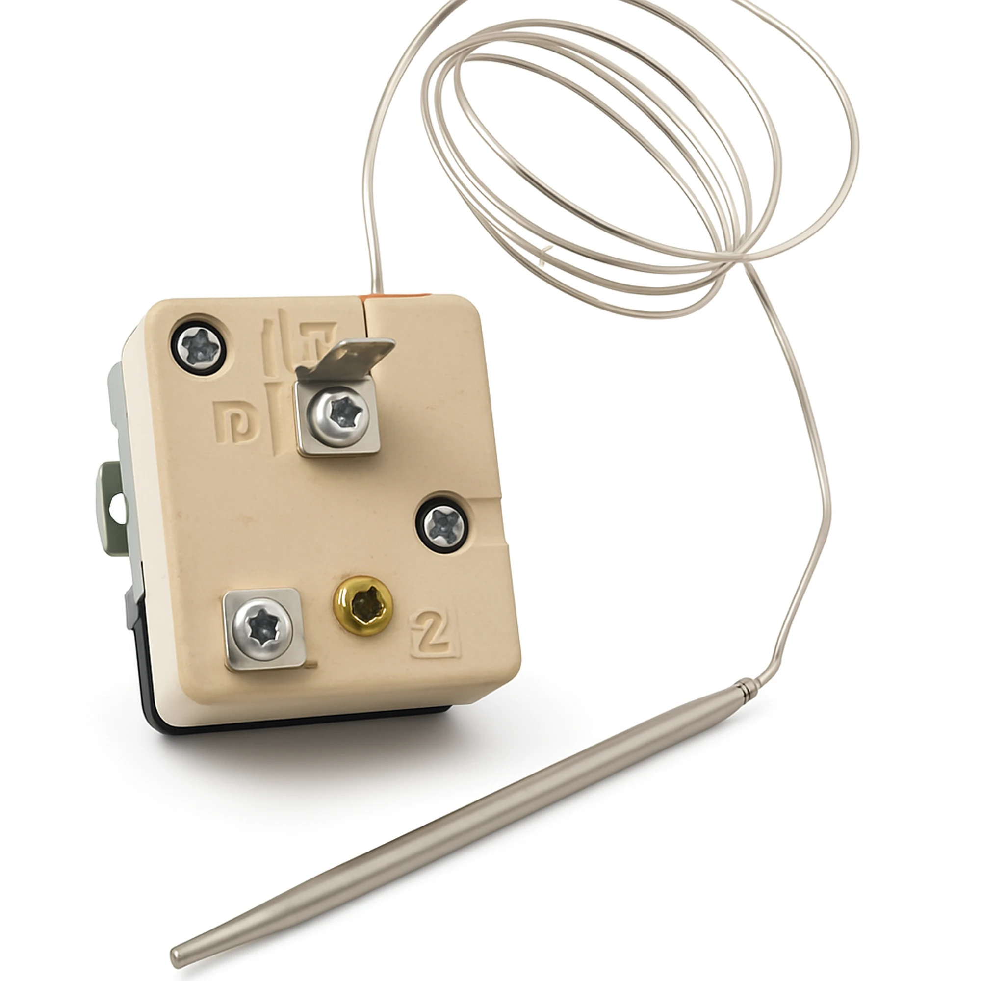 capillary thermostat 50-300 degree oven - close up - Capillary Thermostat 50-300°C T150 03-25 - Chaps Services
